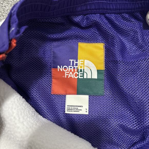 North Face Pants Women’s Size Large White Fleece Side Zip Ladies Outdoors - Picture 2 of 6